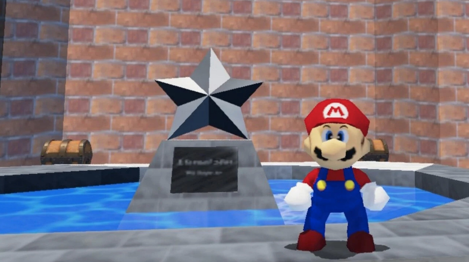 We might finally know what's written on that mysterious plaque in Super Mario 64