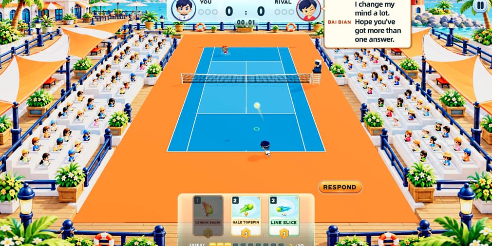 Champion Tennis is an upcoming quirky little 3D sports sim with one big problem