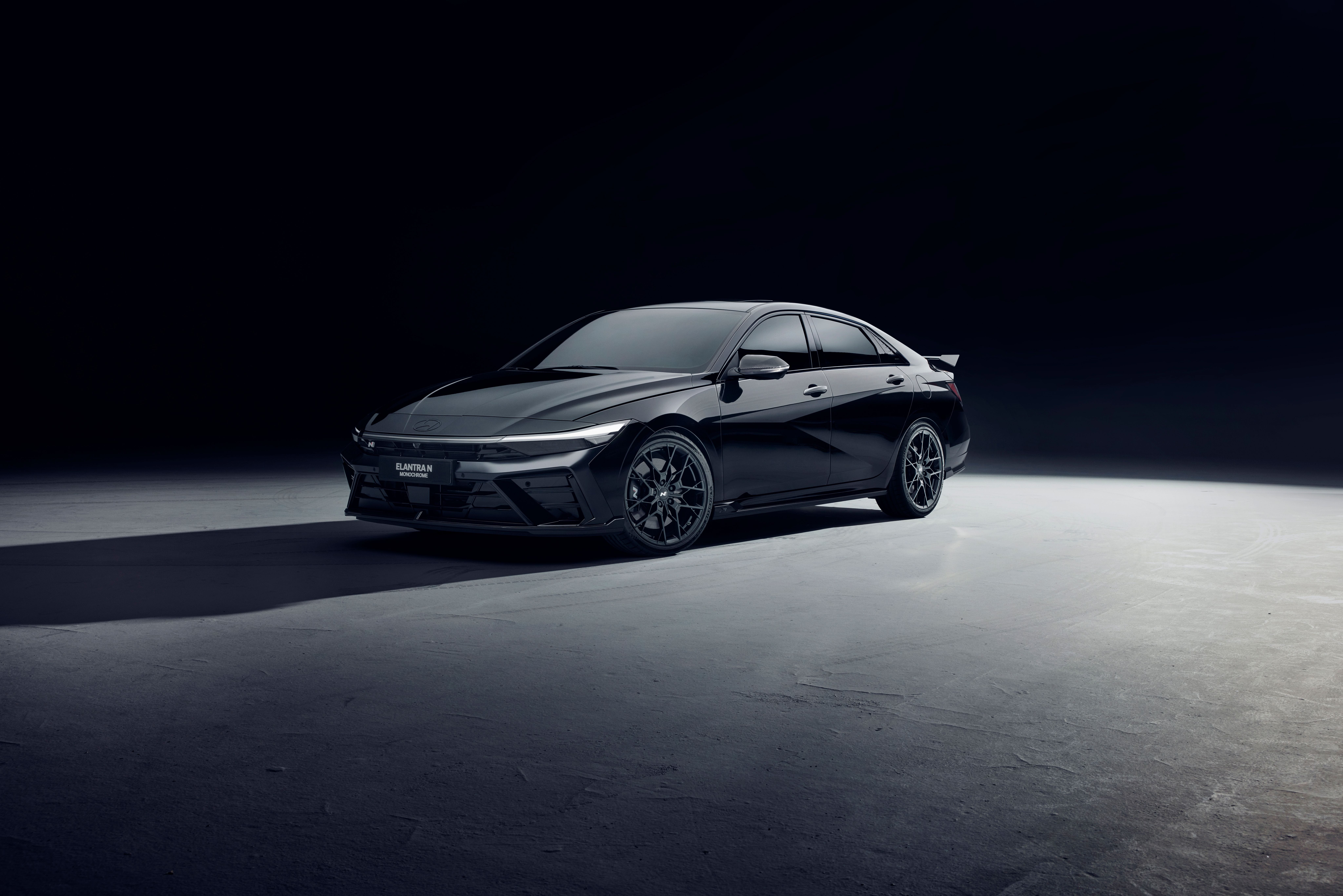 Hyundai Elantra N Monochrome Looks Sleek but Isn’t for America