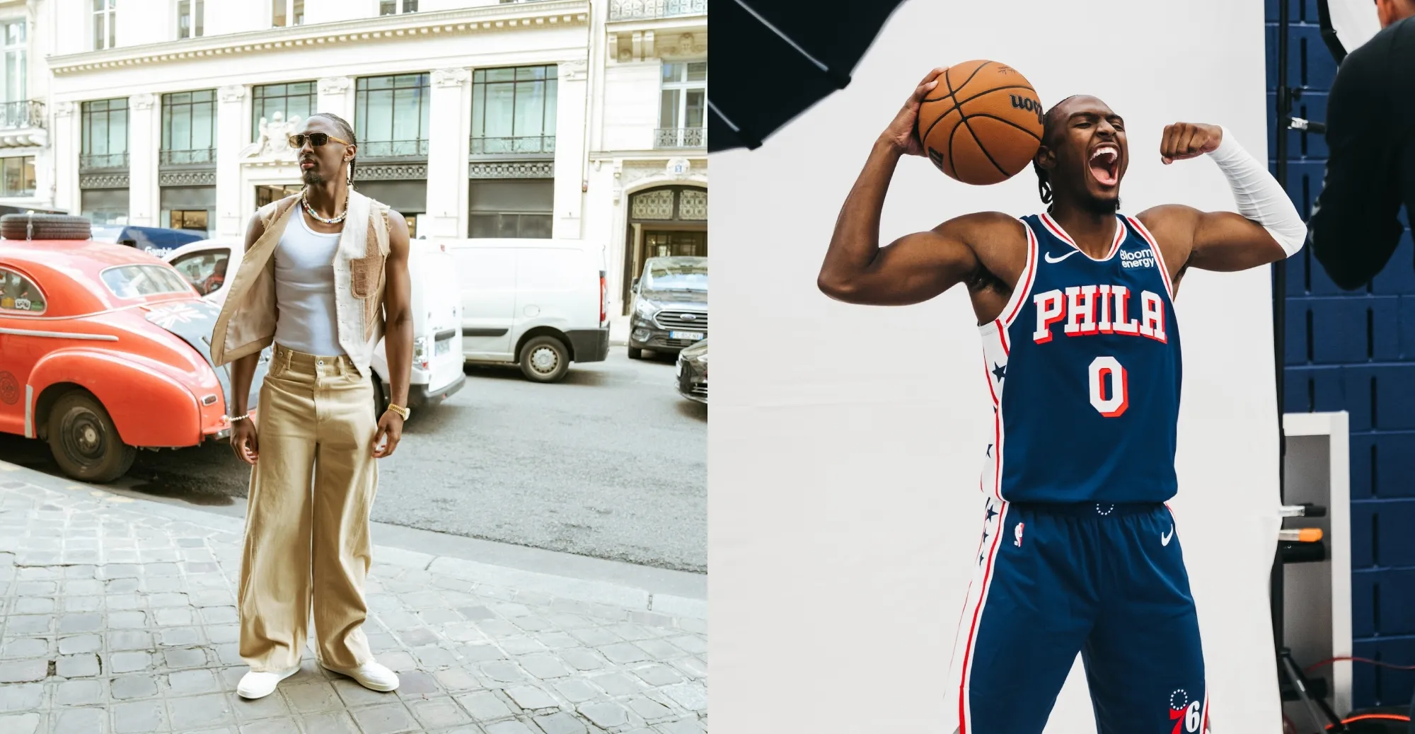 Tyrese Maxey on Designing His Signature New Balance Shoe, Being a ‘Girl Dad’ and His Friendship With LeBron James