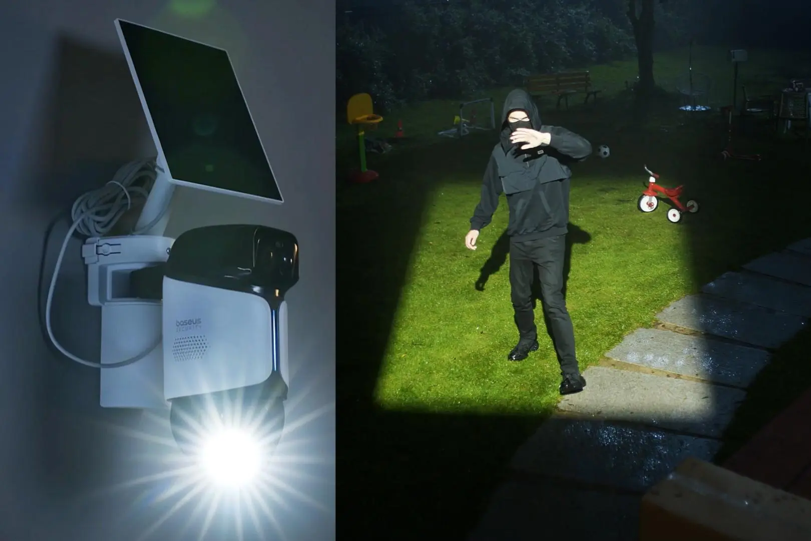 Baseus’ new security camera has a spotlight that tracks and follows moving targets