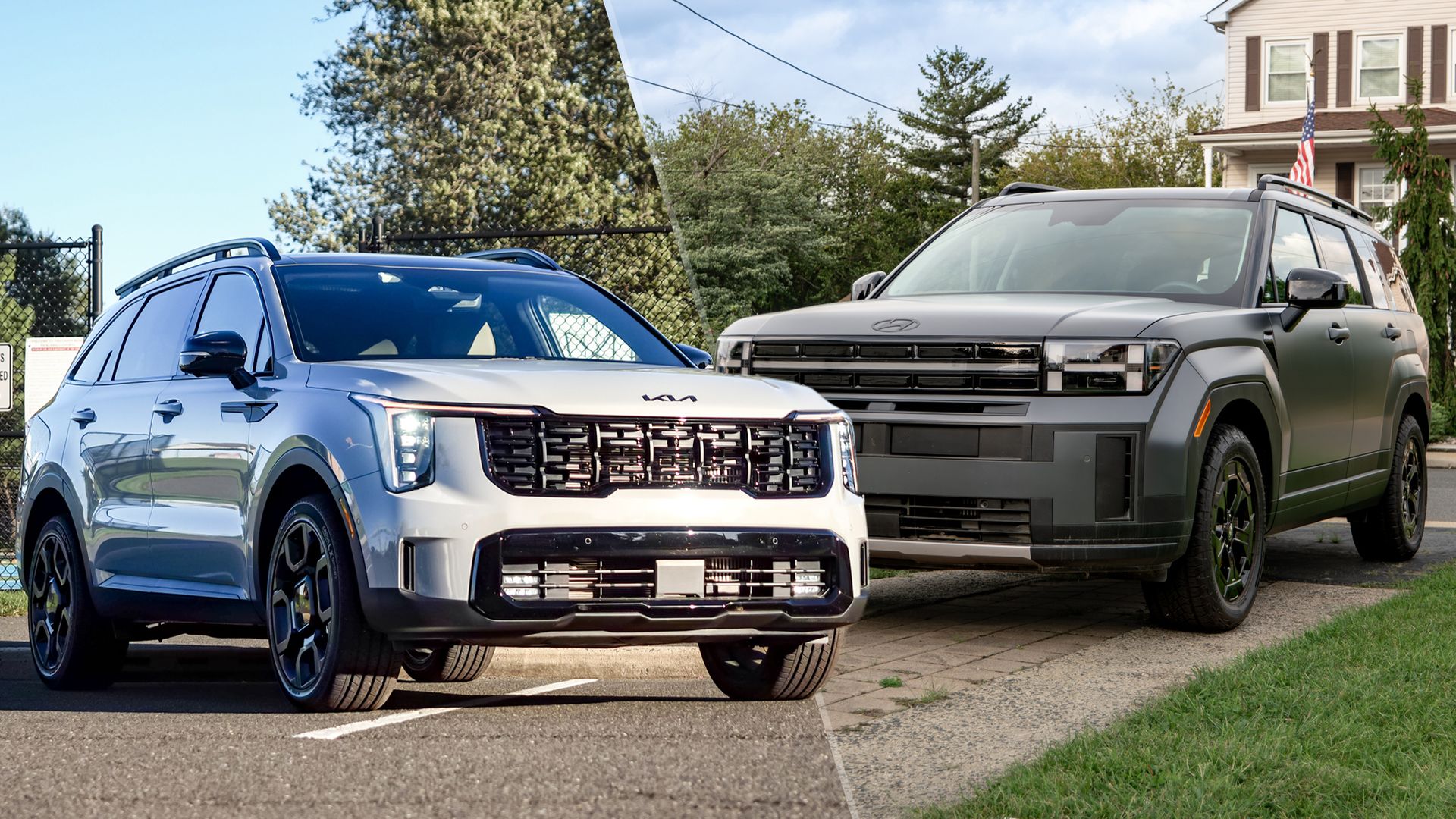 I drove the Kia Sorento and Hyundai Santa Fe for a week — here's the 3-row family SUV I recommend