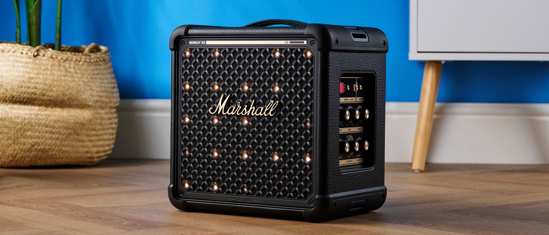 Don’t let its small stature fool you: I tested the Marshall Bromley 150 and was blown away by its ground-shaking bass and wide soundstage