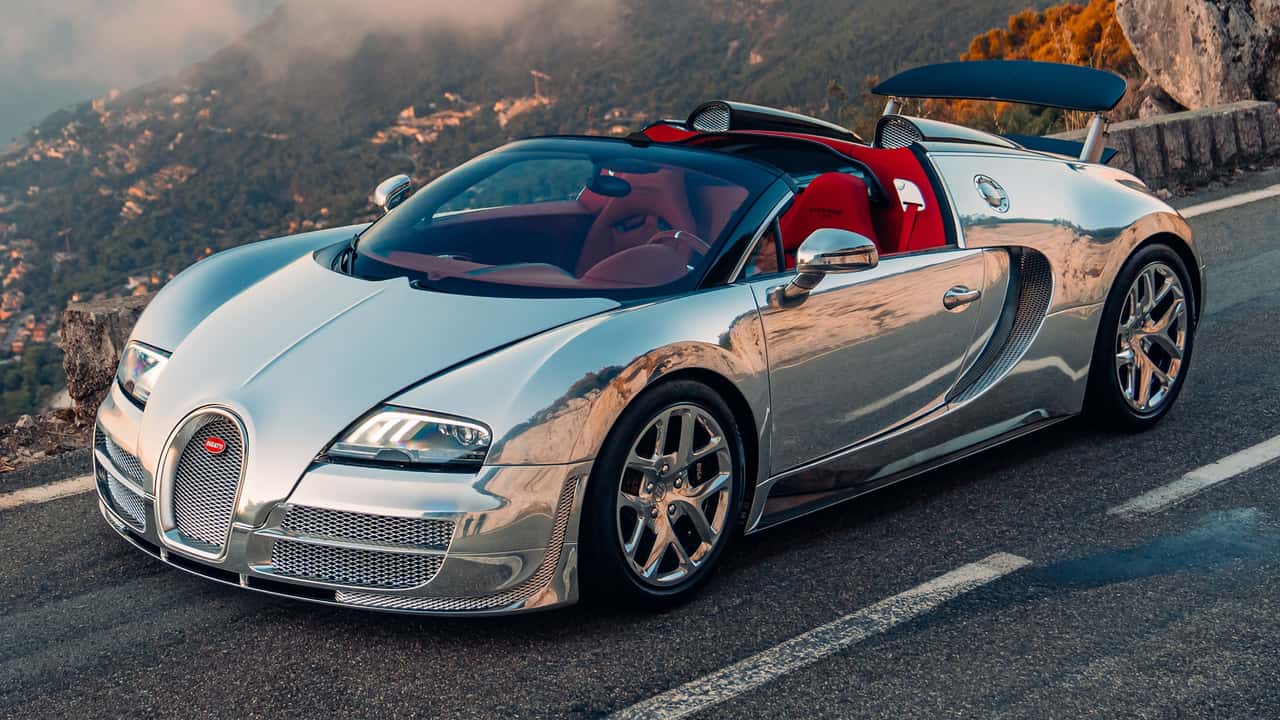 Bugatti Restores One-Off Veyron With A Mirror-Like Aluminum Body