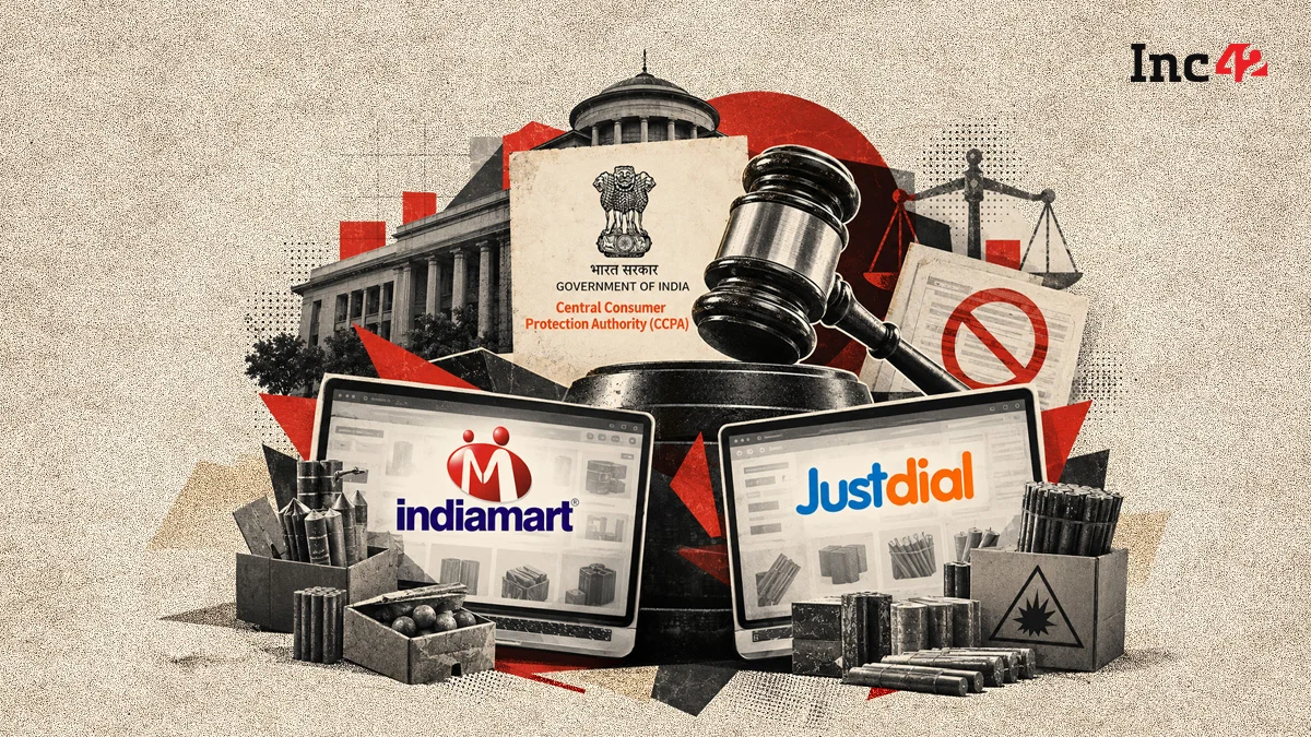 IndiaMART, Justdial Booked By CCPA Over Explosive Products Listings