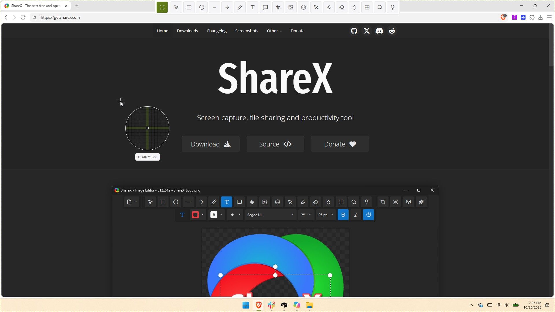 ShareX gets its biggest update ever with native screen recording, 120 FPS capture, and dozens of new tools