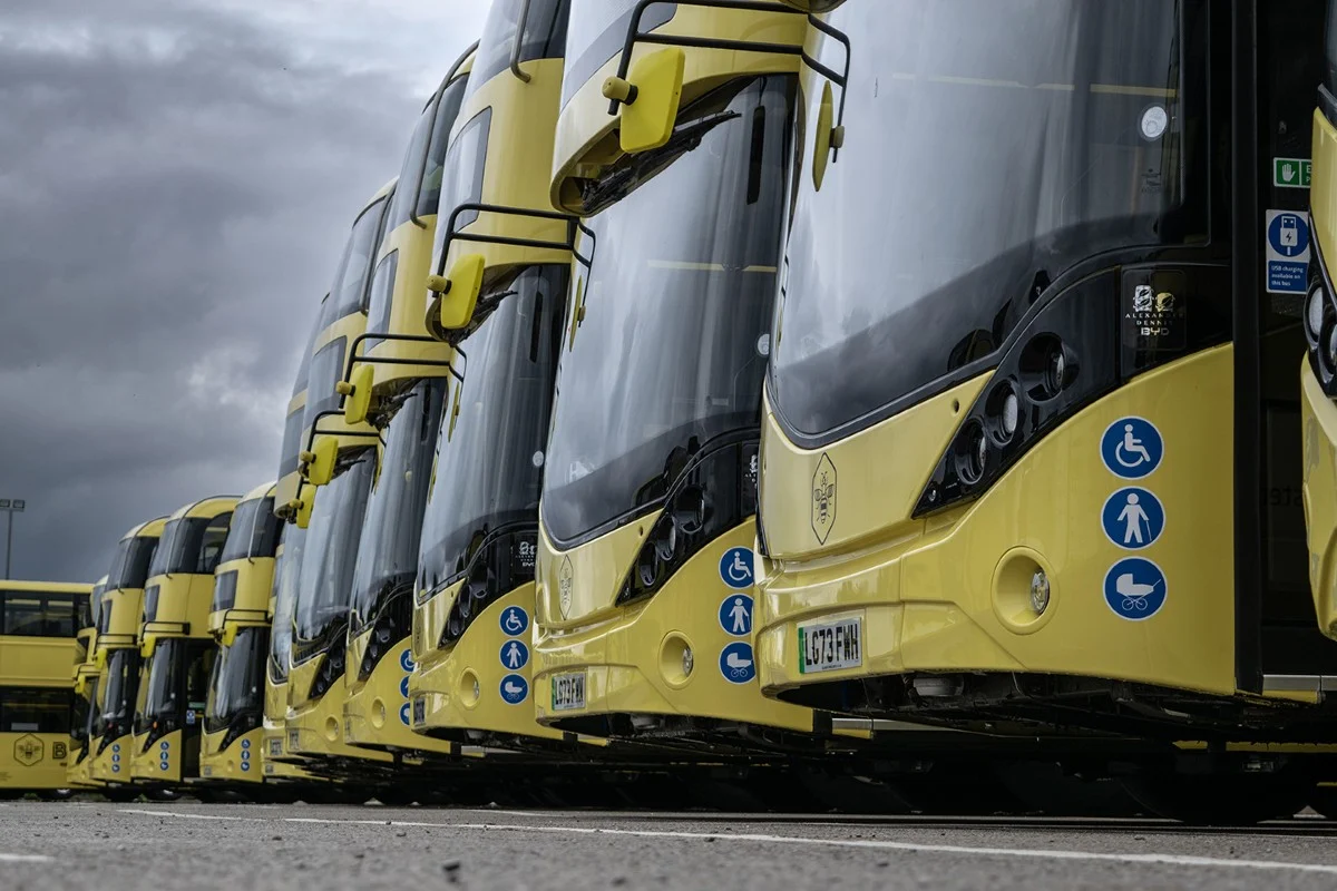 Bee Network: Greater Manchester now operates 500 battery-electric buses