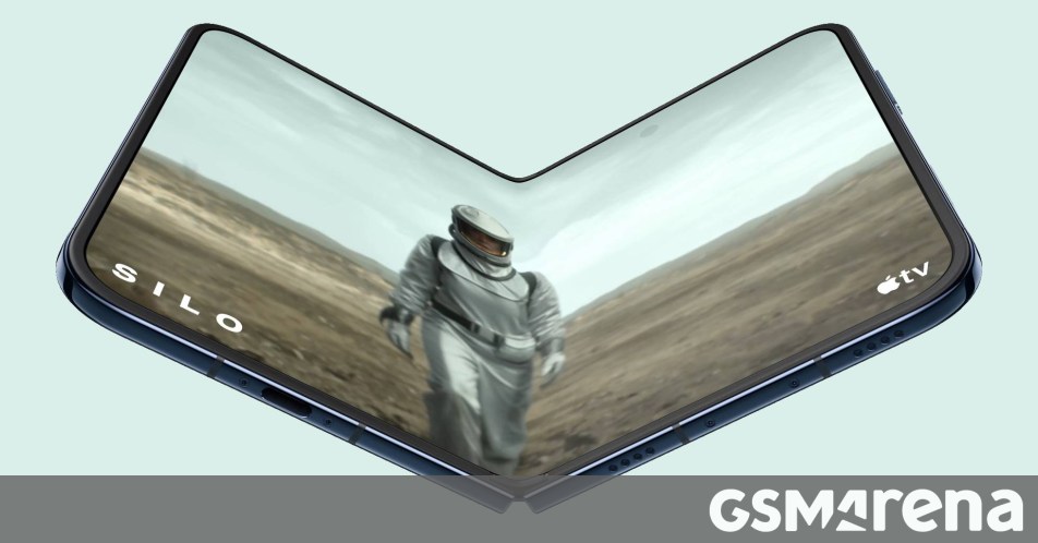 The iPhone Duo may not have a visible crease, but the display is soft in that area