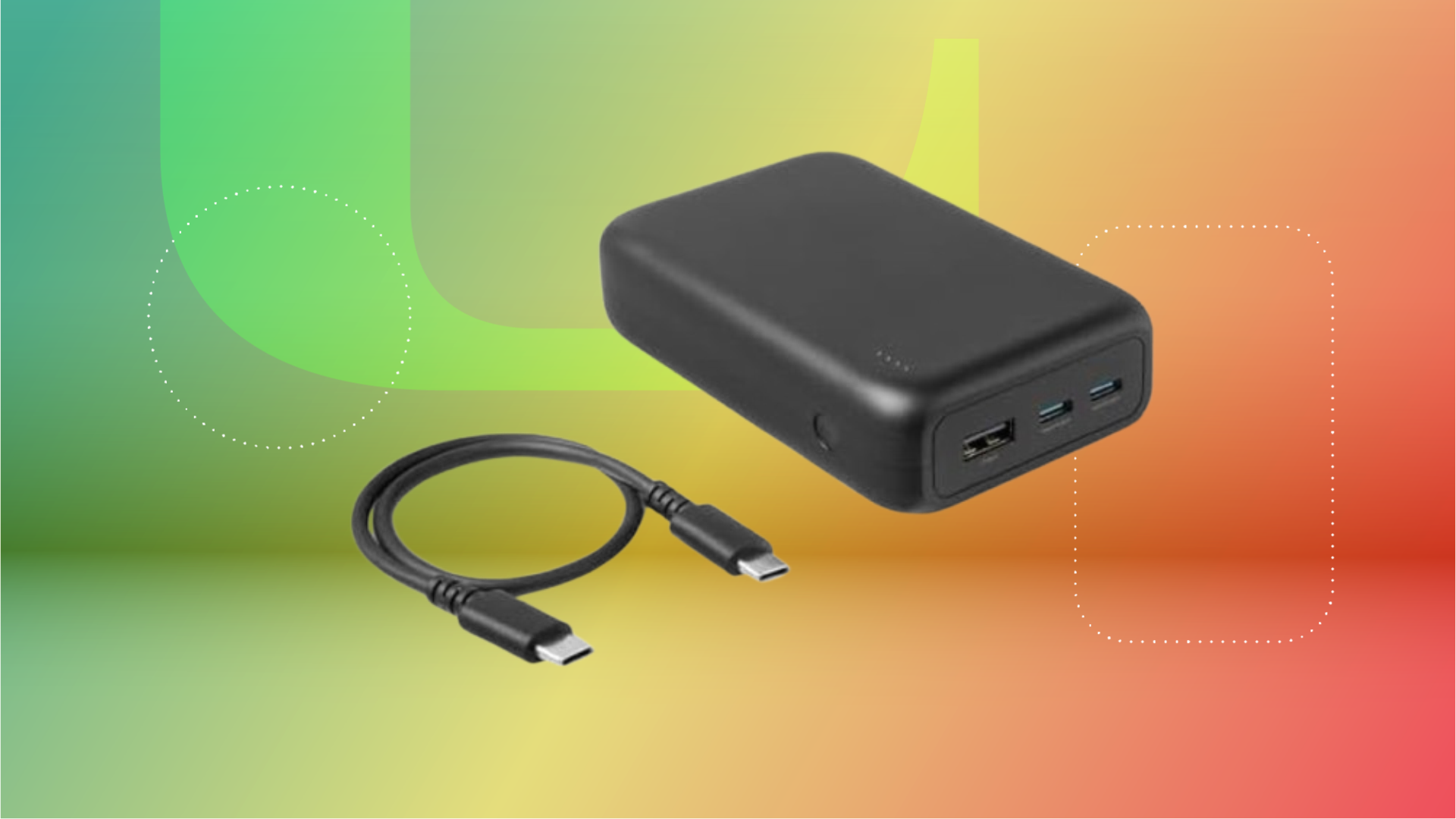 Avoid Running Out of Battery at the Worst Time With This Mighty Amazon Basics 3-Port Power Bank for Just $13