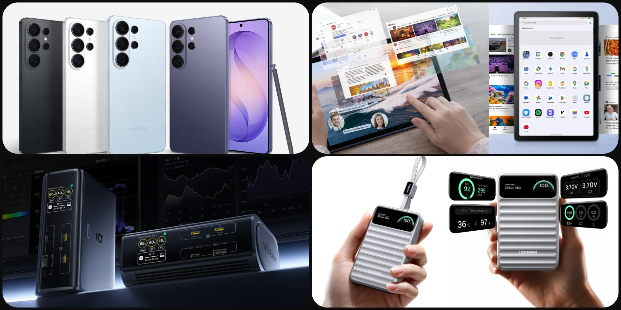 Deals: Galaxy S26 Ultra $455 off brand new, TCL Android tab at $150, docks, magnetic chargers, more
