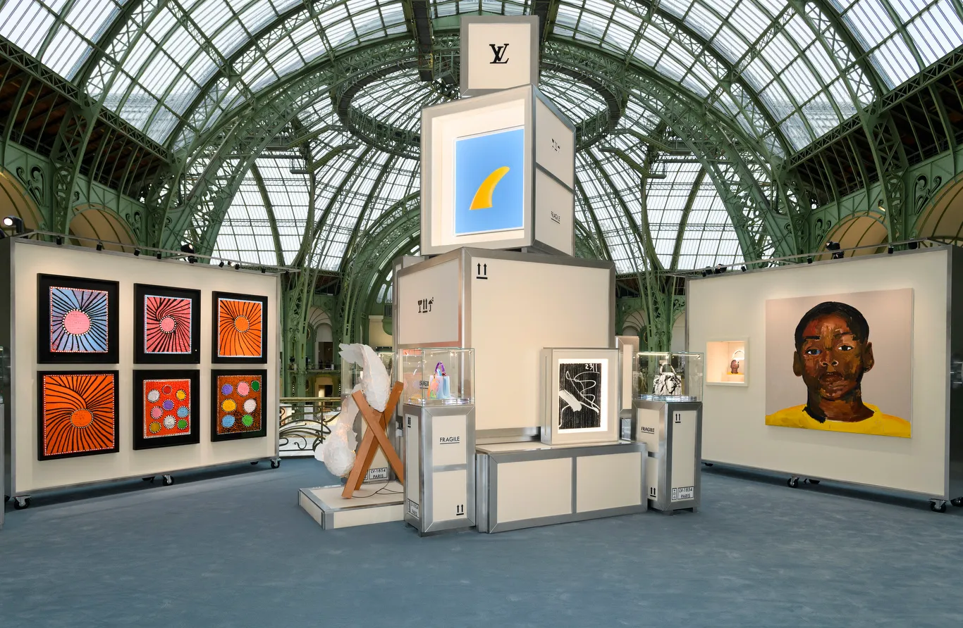 EXCLUSIVE: At Art Basel Paris, Louis Vuitton Pairs Artworks With the Bags They Inspired