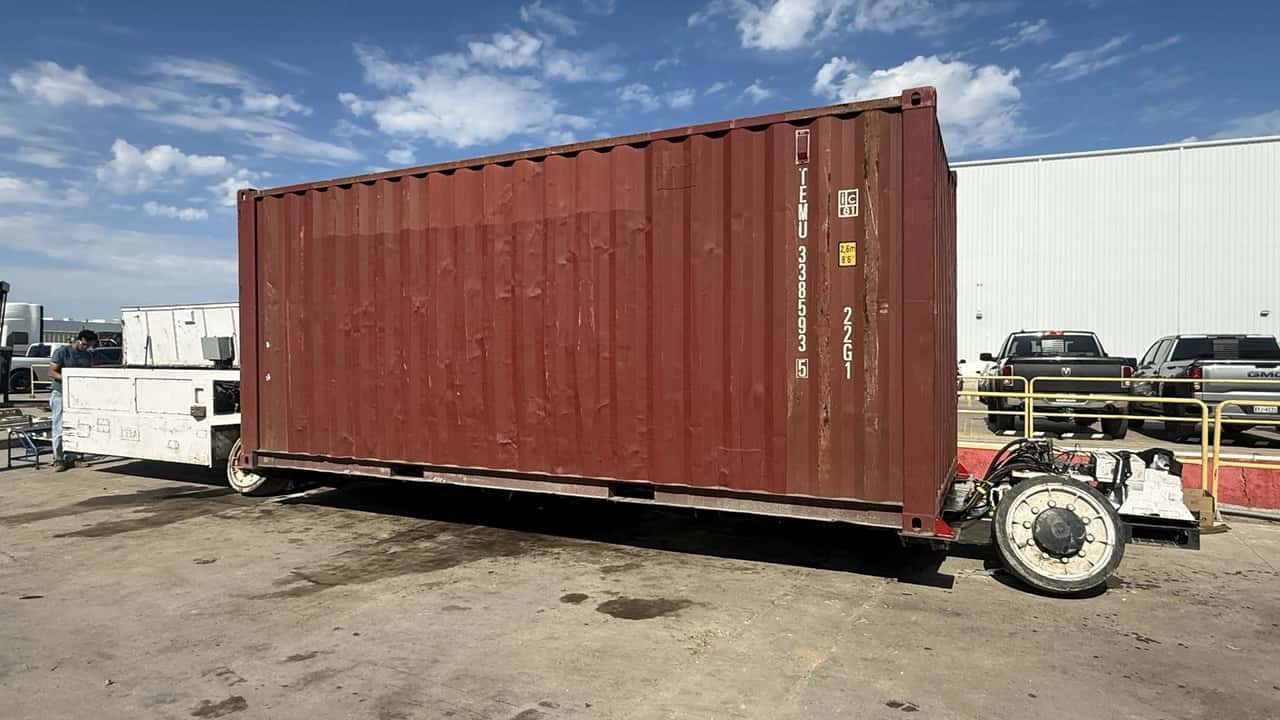 The Boring Company Uses Tesla Model 3 Sleds To Shuttle Shipping Containers Through Its Tunnels