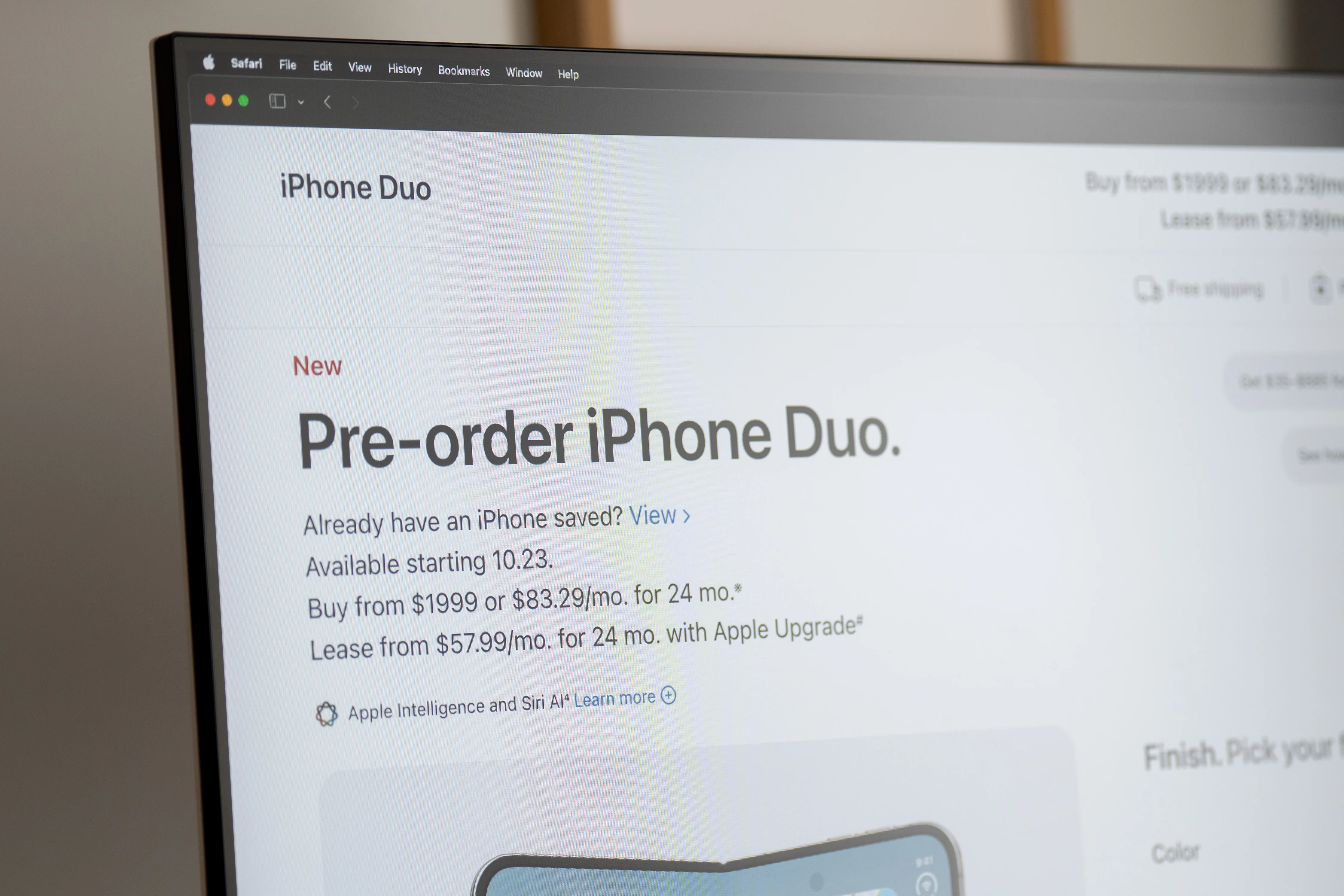 iPhone Duo preorder delivery timeline might be improving
