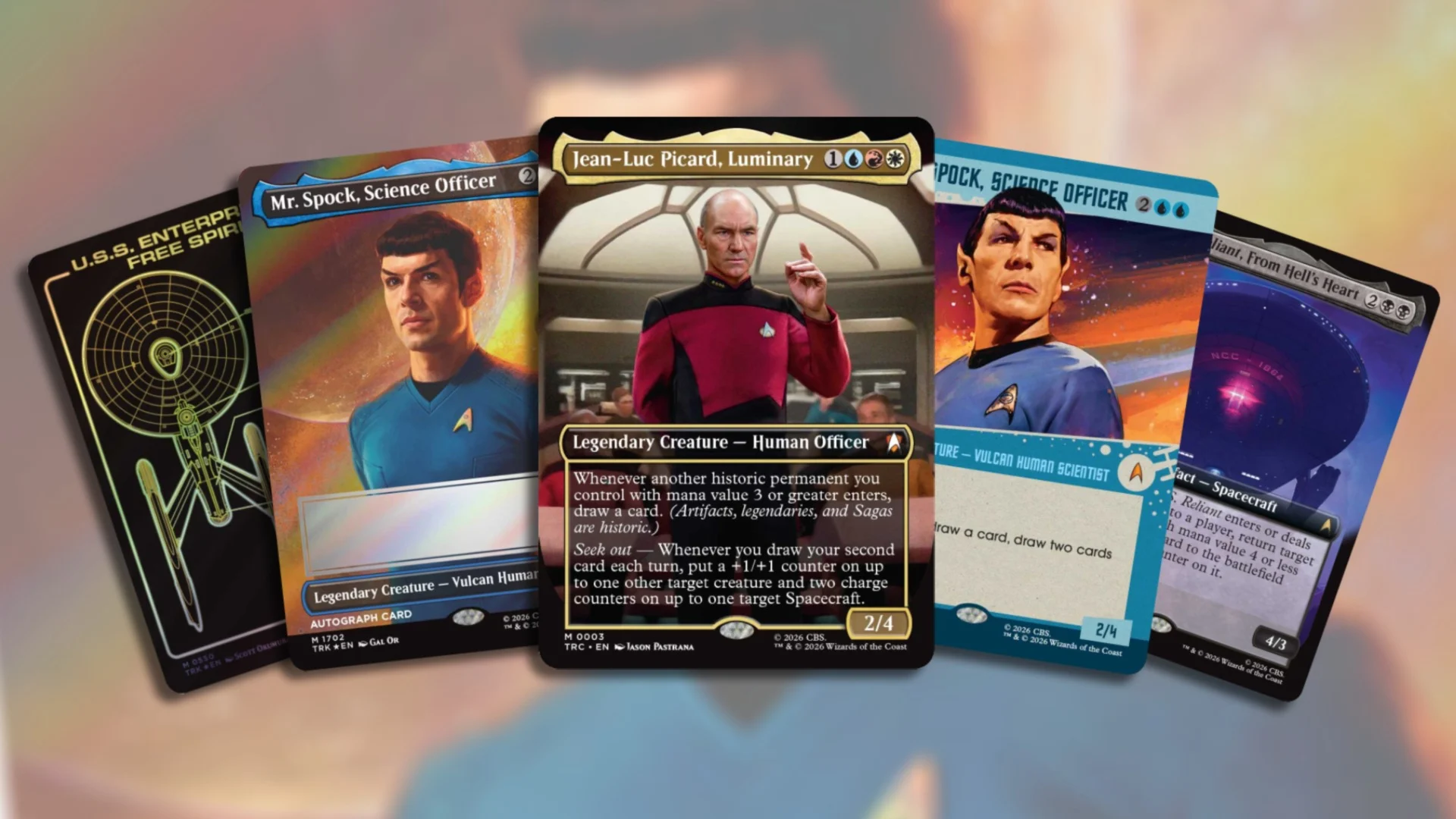 Magic: The Gathering’s Star Trek Set Is Gargantuan—Check Out Brand New Card Arts