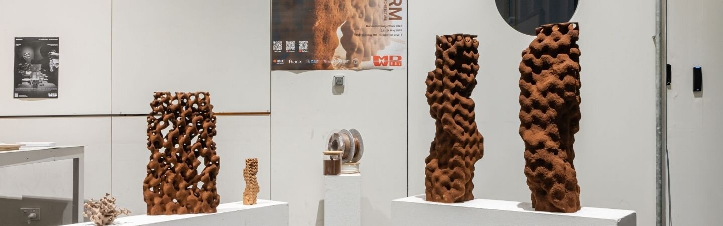 Turning coffee waste into 3D-printed architectural forms