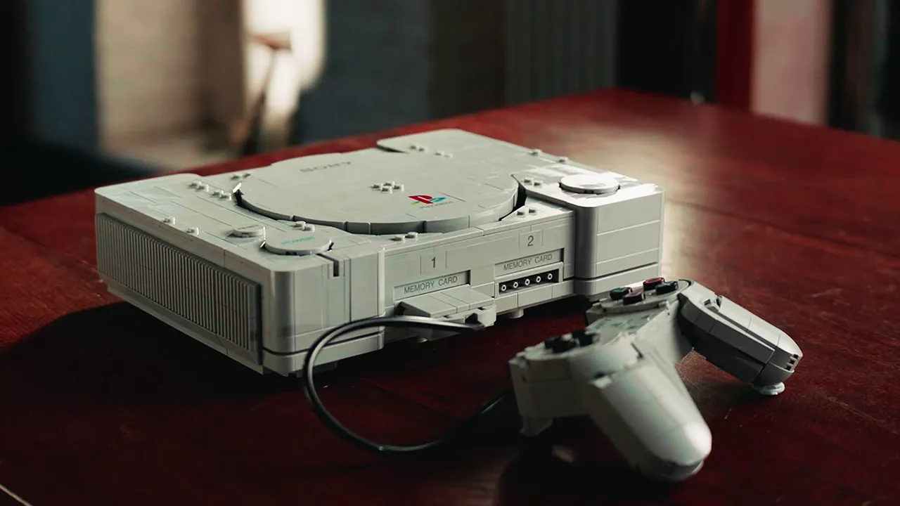 We Build LEGO PlayStation, a Near 1:1 Scale Replica of Sony's Classic Console