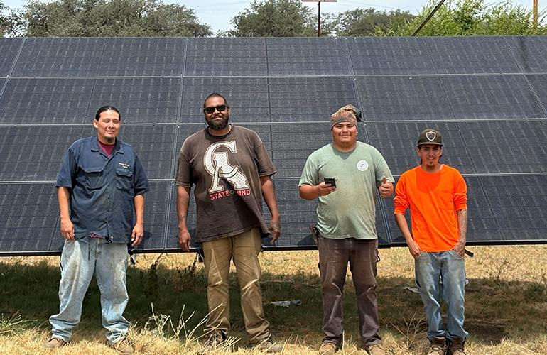Solar + storage project grants new resilience on California reservation