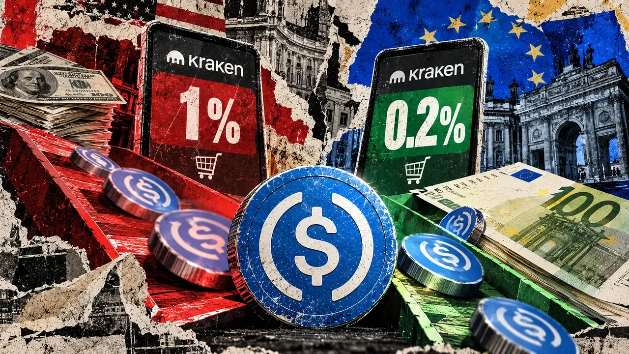 Kraken’s $80 stablecoin fee gap exposes hidden costs