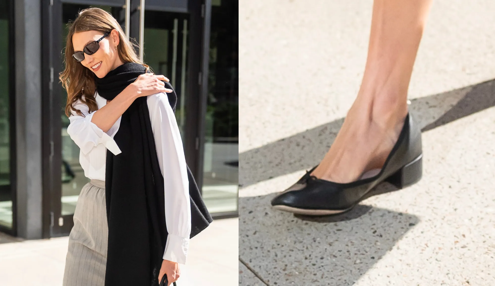 Karlie Kloss Continues Her Luxury Ballet Flats Streak, Taking Them From the Red Carpet to a Walk in NYC