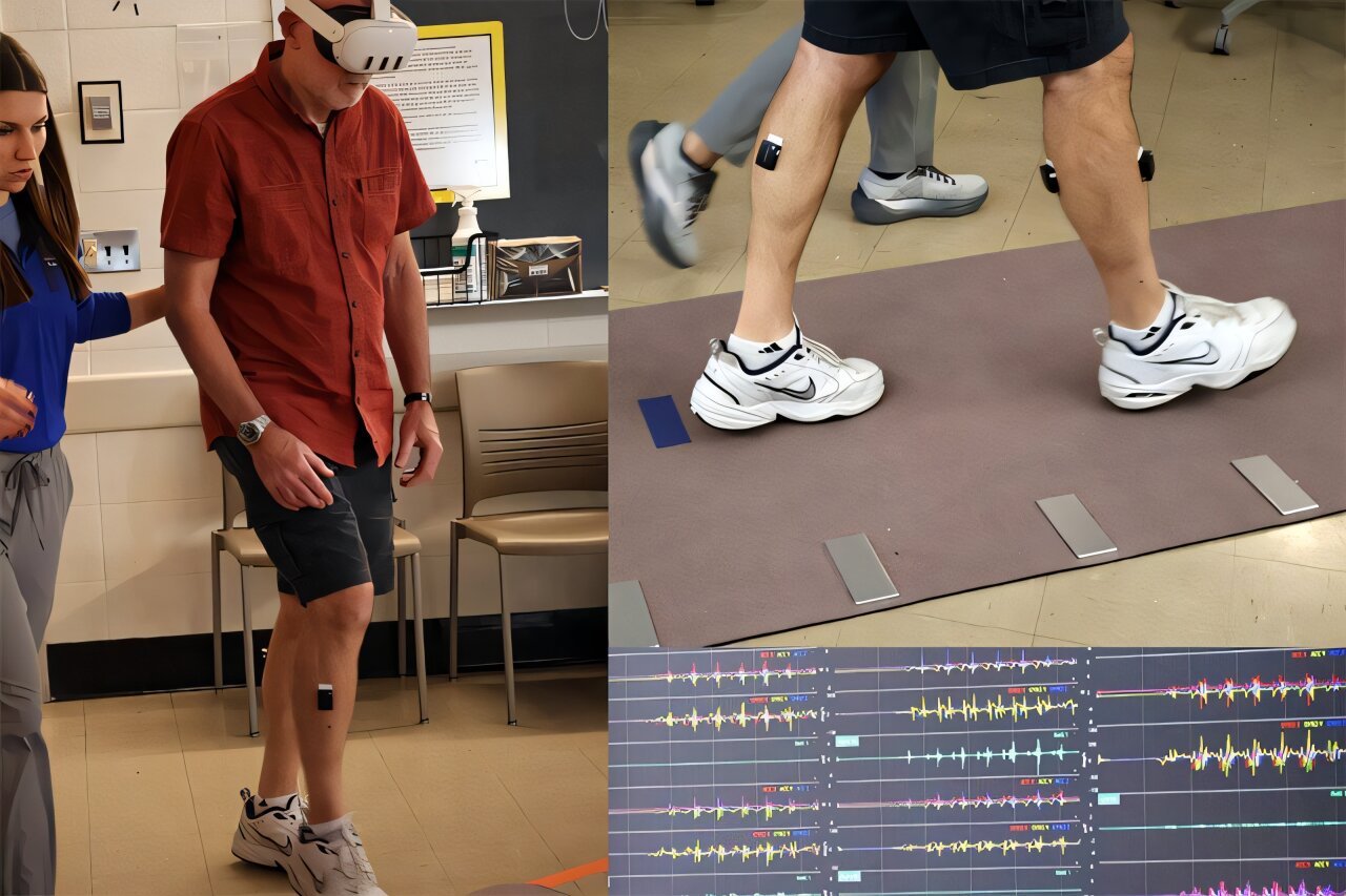 Rethinking Parkinson's gait rehabilitation through wearable sensing and virtual reality