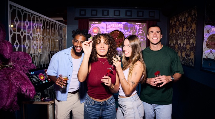 Pub game reinvented in entertainment concept
