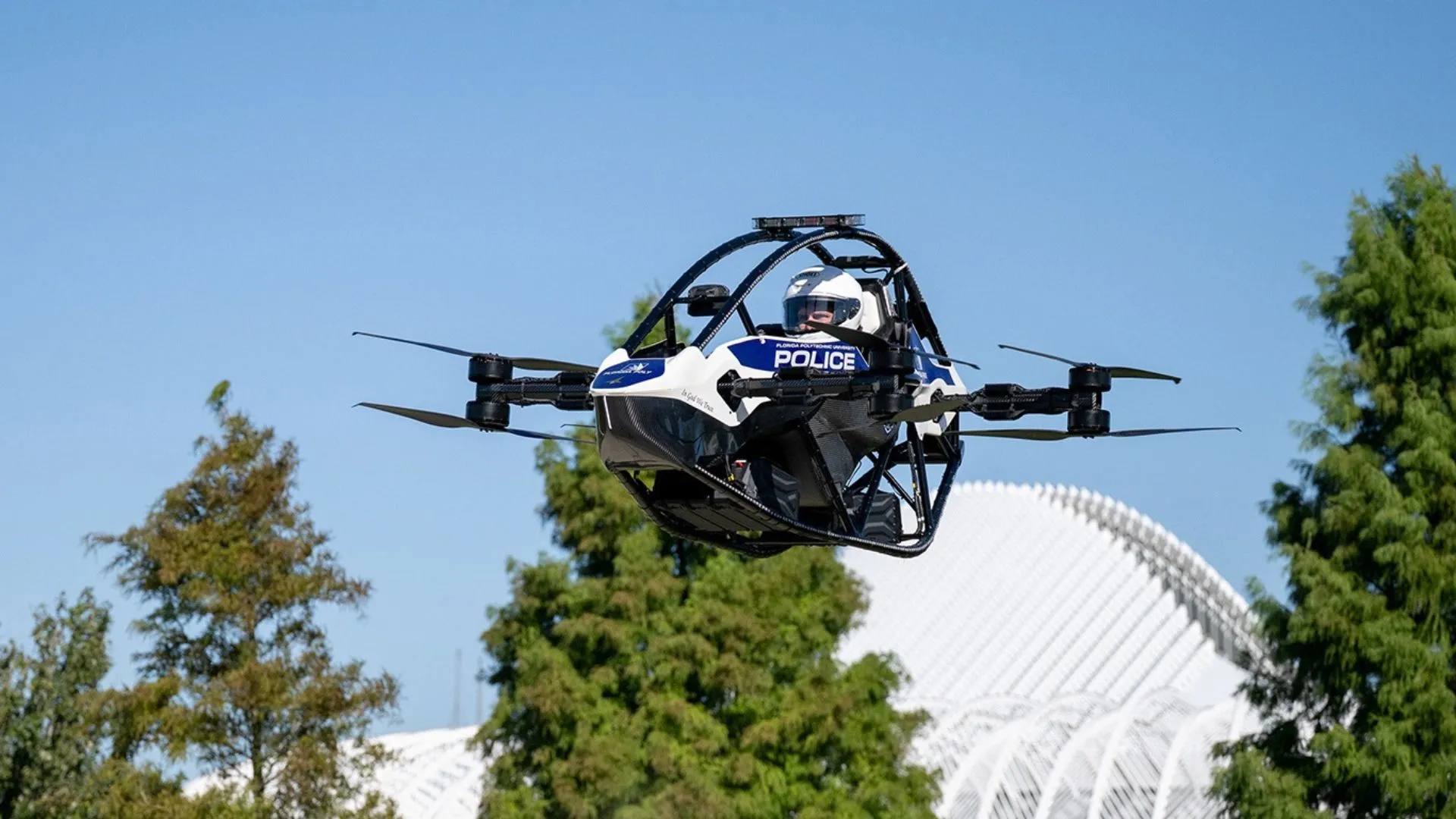 Florida deploys America’s first flying police vehicle with 63 mph top speed
