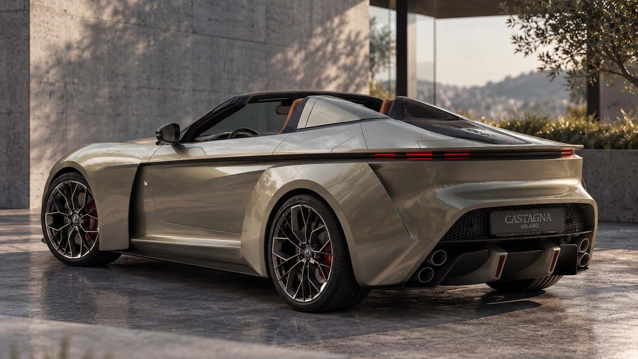 Forget The Sedan: This Alfa Romeo Giulia Quadrifoglio Is A Two-Seat Convertible
