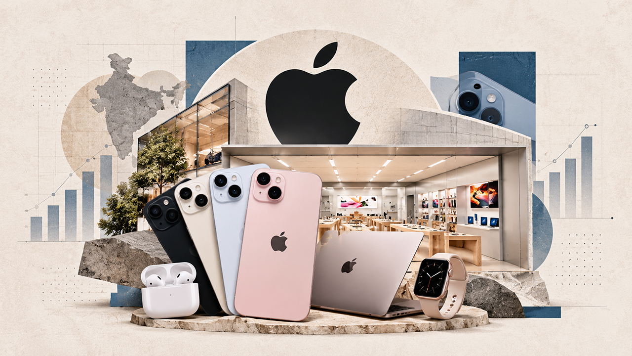 Apple India’s revenue crosses Rs 1 lakh Cr in FY26; profit jumps 66% to Rs 5,311 Cr