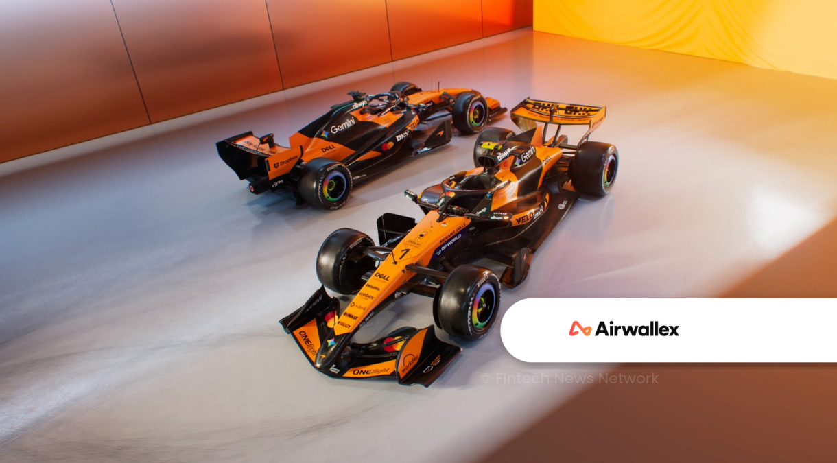 Airwallex Expands McLaren F1 Partnership With AI Finance Role