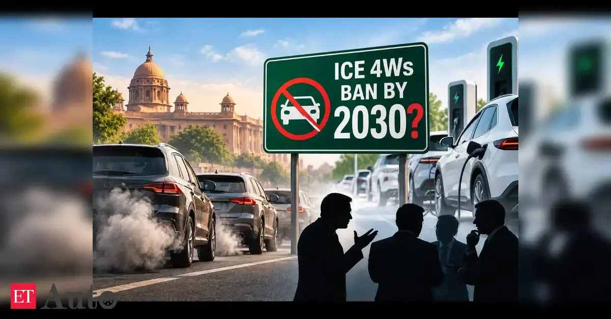CAQM panel proposes ban on ICE 4Ws by 2030; OEMs question BEV obsession