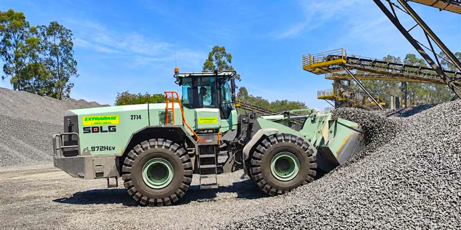 Construction Carnaval: electric equipment comes to Brazil with SDLG