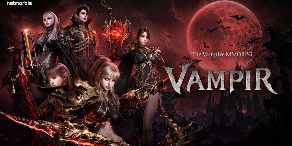 VAMPIR preview - beautifully brutal vampire MMORPG