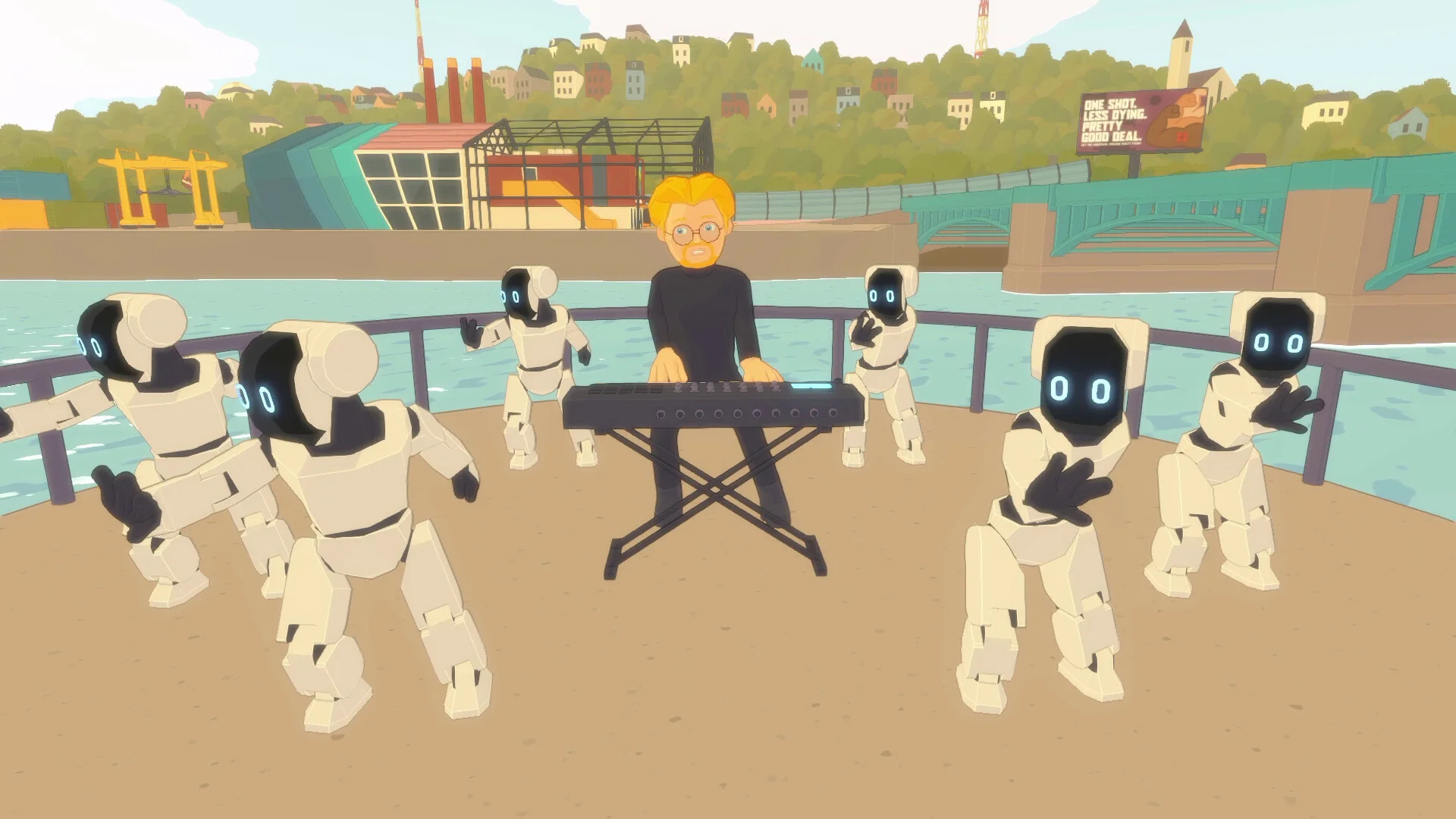 "AI is a technofascist, anti-human and anti-art project", says creator of lefty tech satire Future? No Thanks!, before explaining why he used it anyway