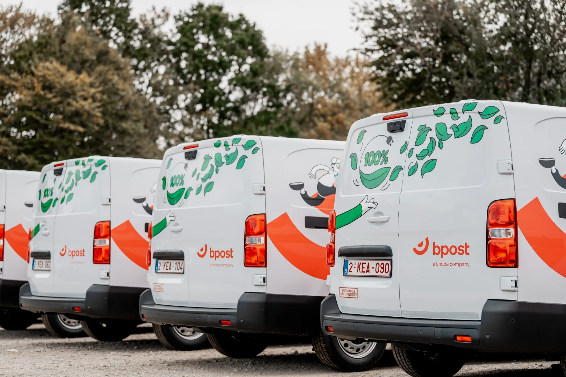 Belgian Post fleet now features 4,165 electric delivery vans