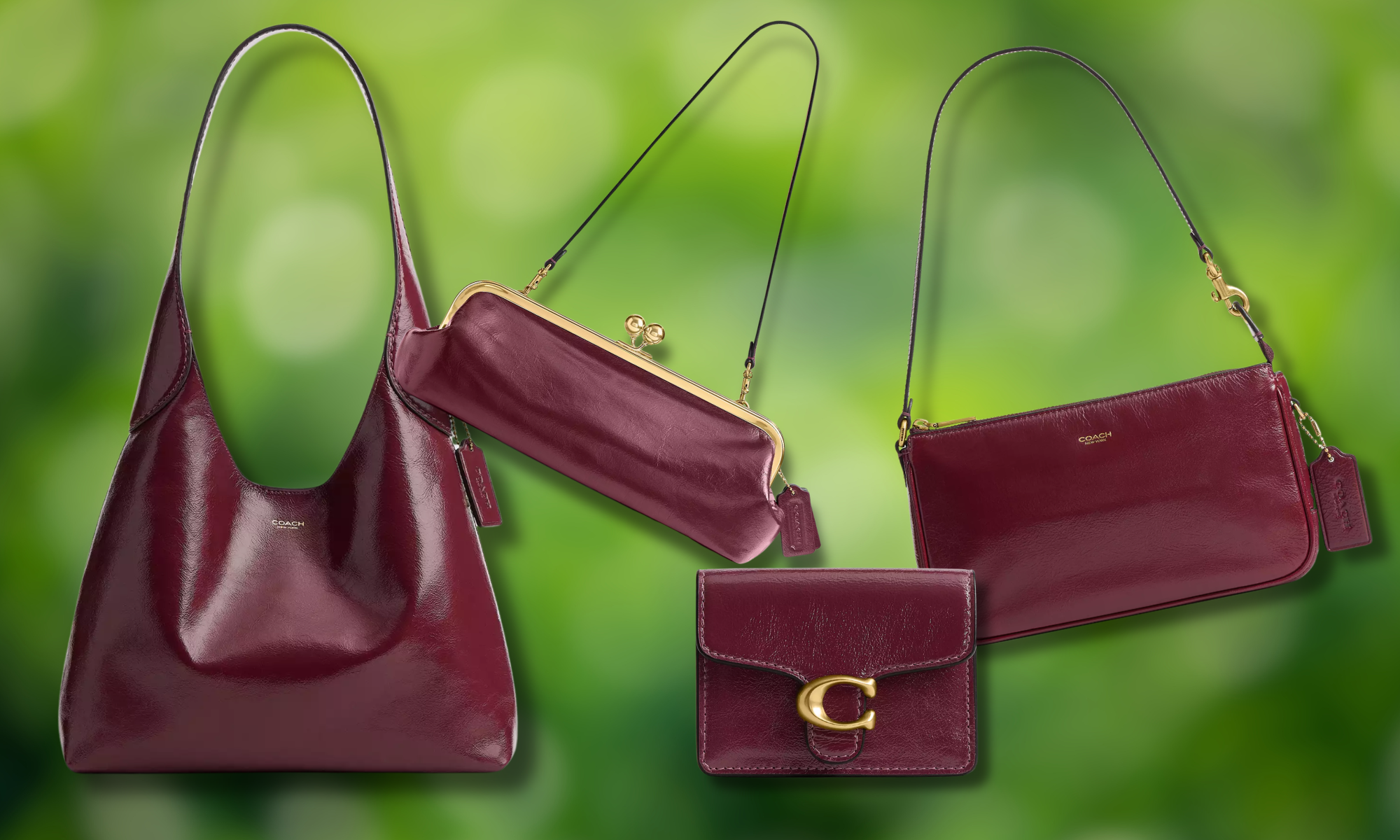 Dark Cherry Just Became Fall 2026’s ‘It’ Color — And These Coach Handbags Are Following Suit