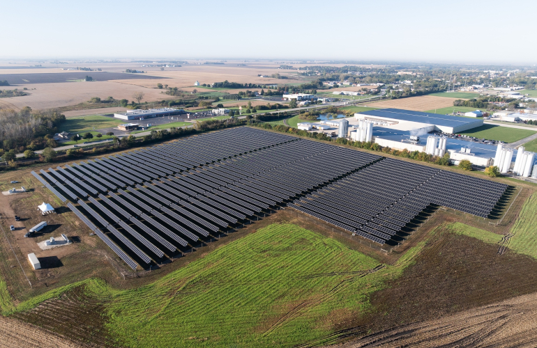 3.5-MW community solar project completed in Illinois Shines program
