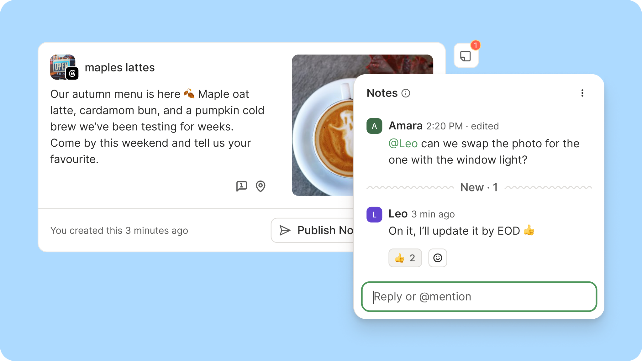 Collaborate On Social Posts in Real Time with Buffer