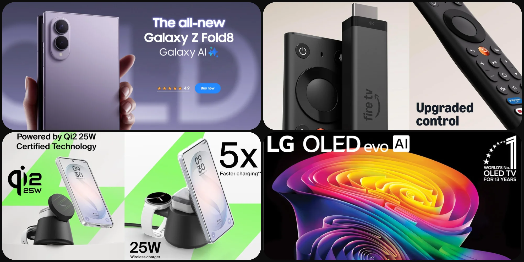 Deals: Galaxy Z Fold 8 up to $580 off, S26 Ultra $420 off, new Amazon Fire TV Stick 4K 50% off, more