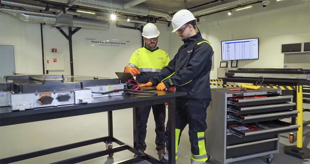 YES-EU and CATL open a battery service center in Norway