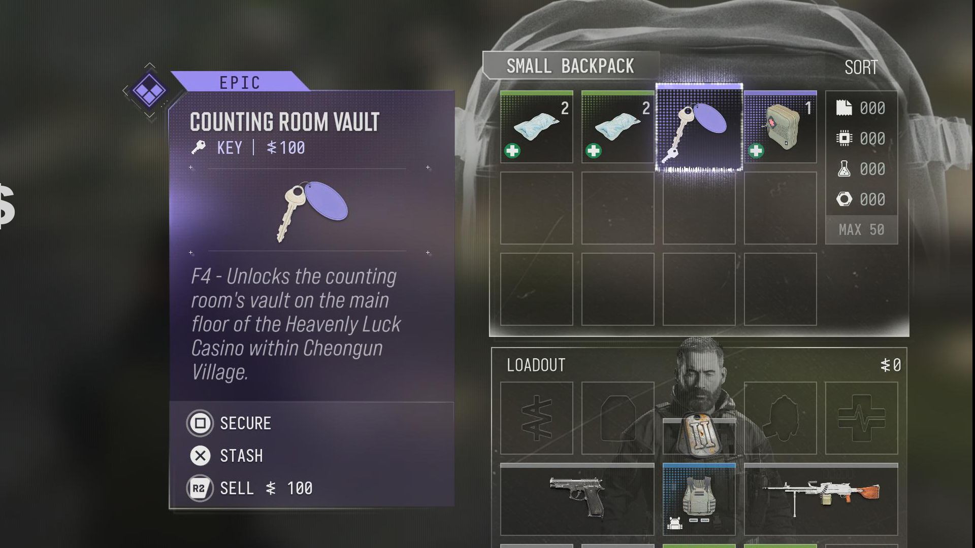 Where to find the Counting Room Vault in MW4 DMZ