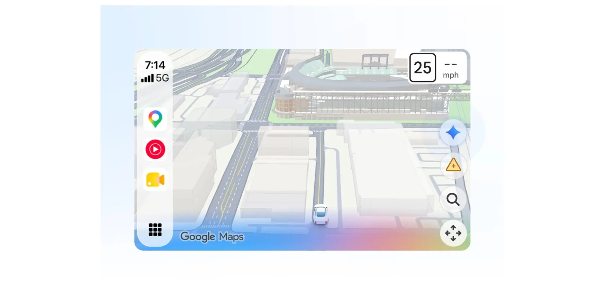 Google Maps on CarPlay rolling out Gemini when navigating