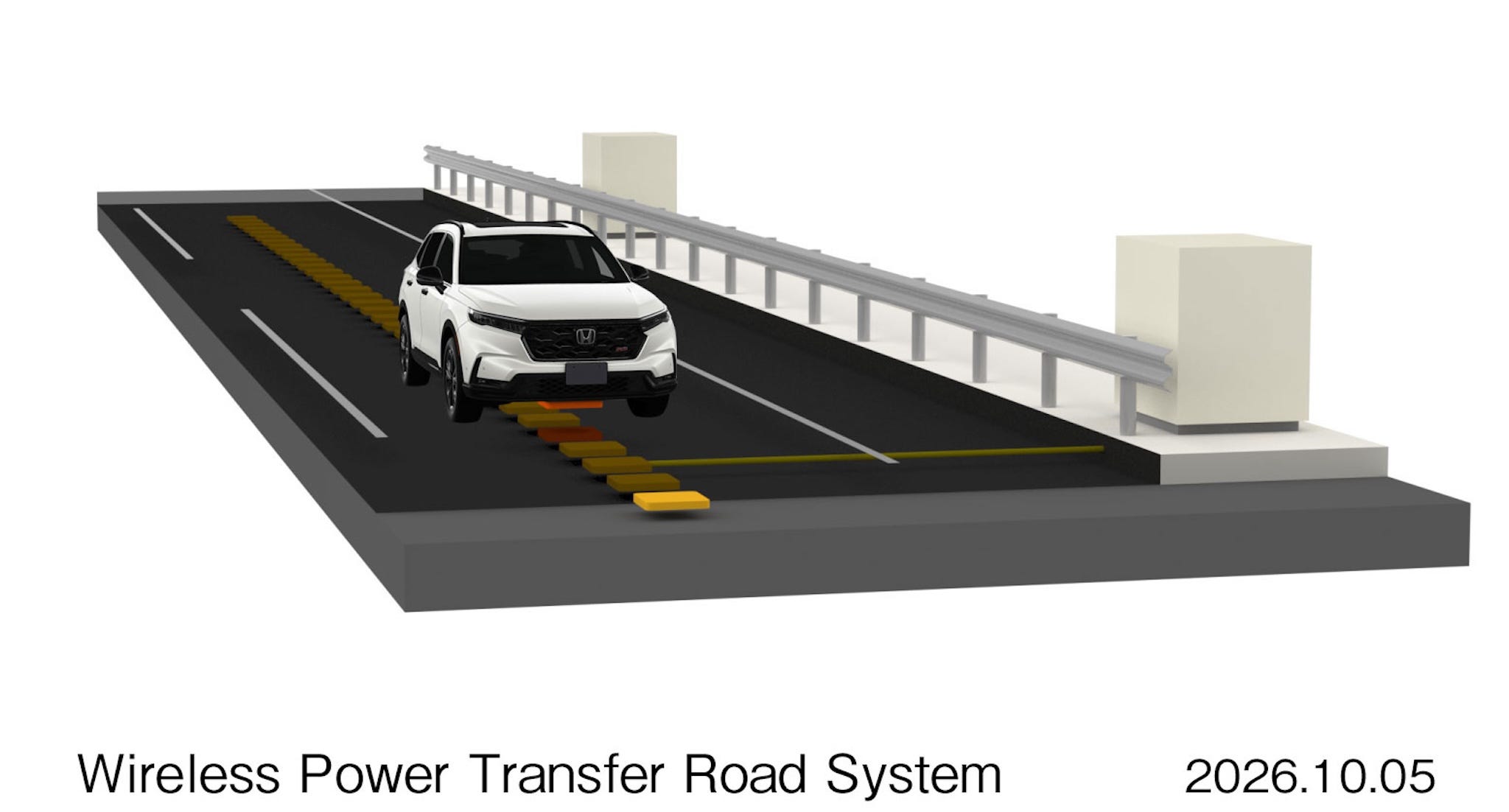 Honda Is Building an Induction Charging Highway in Japan