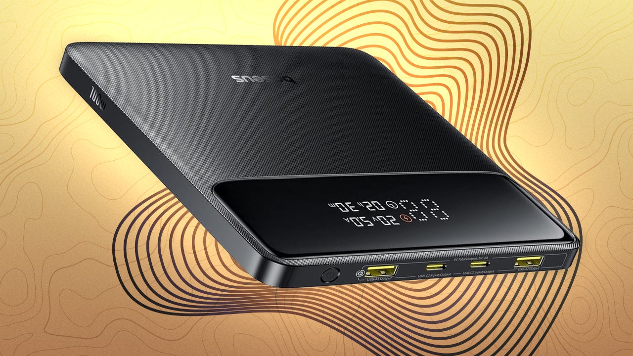 The Ultra-Slim Baseus Blade 20,000mAh Power Bank Drops to $39 Ahead of Black Friday