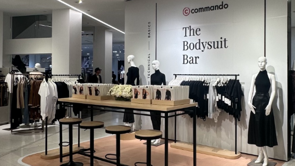 Commando Launches First Bodysuit Bar at Saks Fifth Avenue Flagship