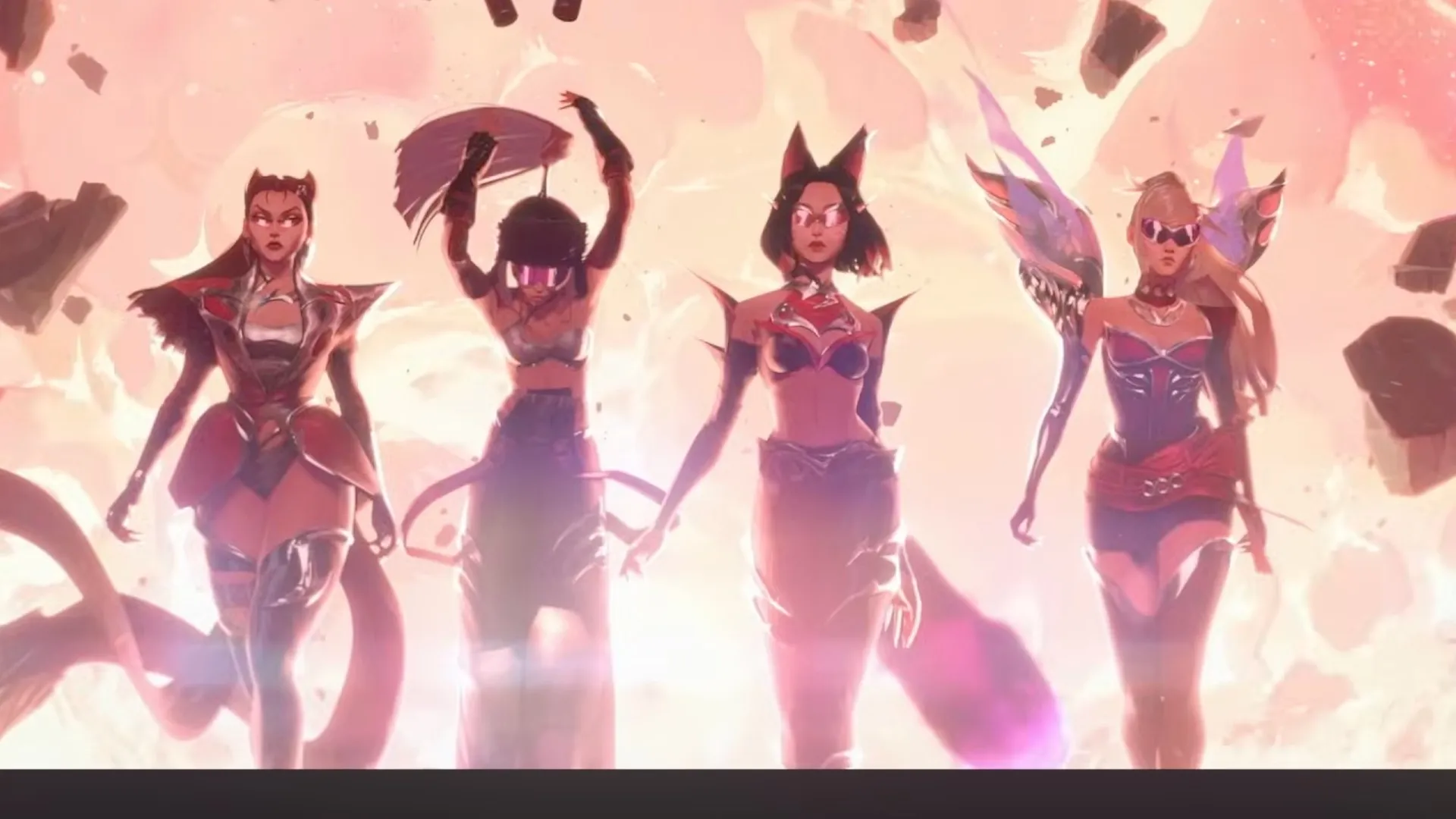 A Complete Guide To The K/DA Couture Collection In Riftbound