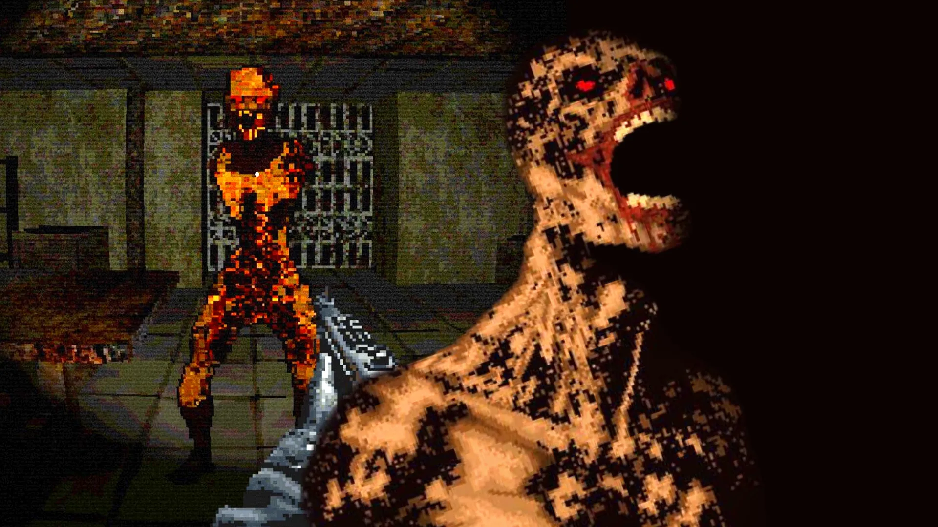 New Doom Meets Half-Life Game on Steam Proves Retro Horror Can Still Be Scary