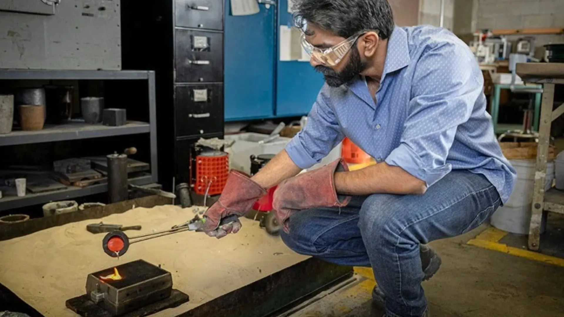 US engineering student builds portable foundry to teach metal casting anywhere