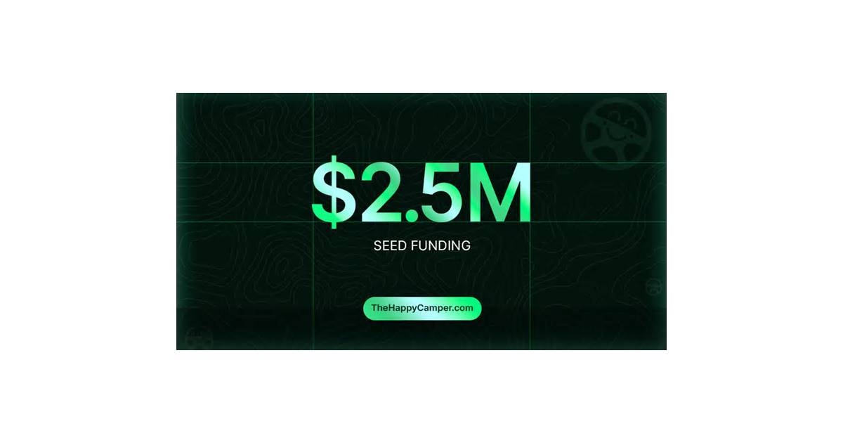 The Happy Camper Secures $2.5 Million to Advance RV Technology Platform