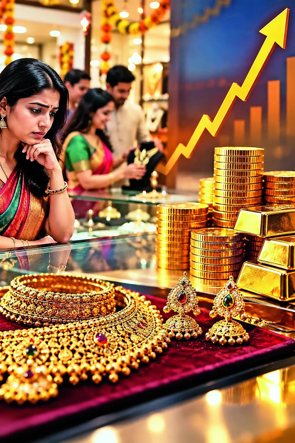 Surging gold prices take sheen off jewellery sales in festive season