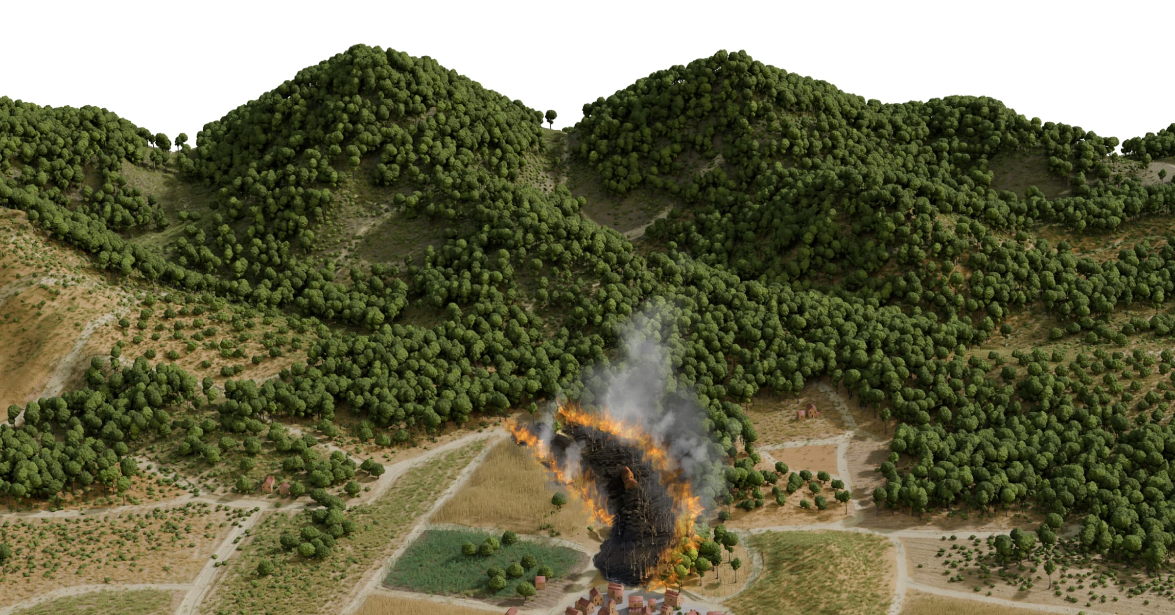 How Europe's emptying countryside is fuelling a new wildfire crisis